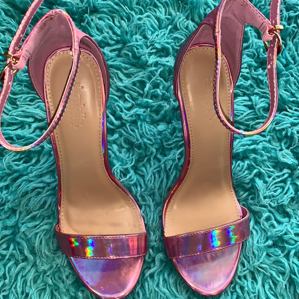 Pink heels